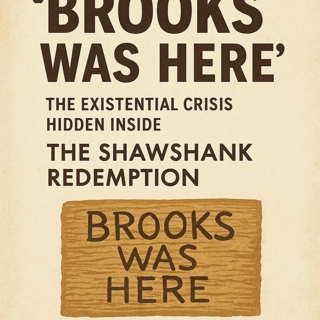 Scene inspired by Brooks in The Shawshank Redemption