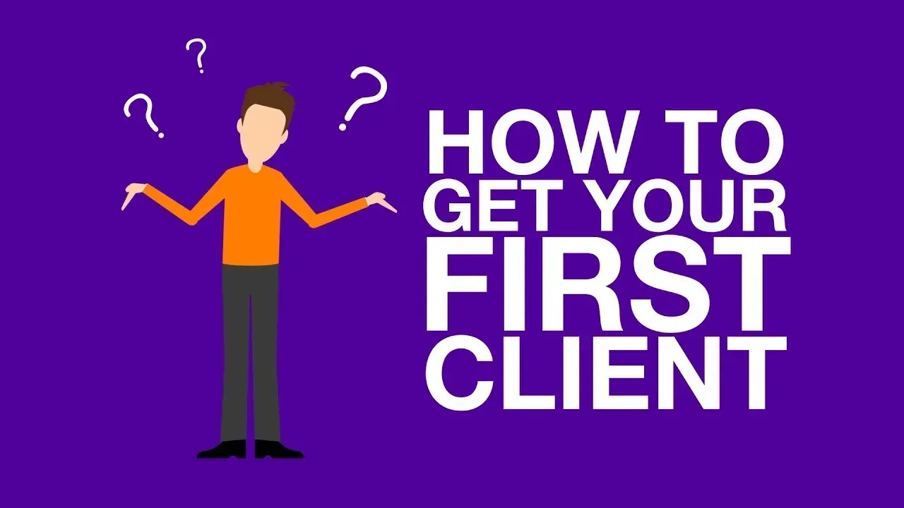 Freelancer meeting a first client