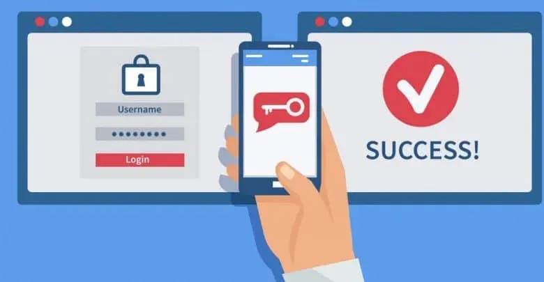Password manager and multi-factor authentication on a phone