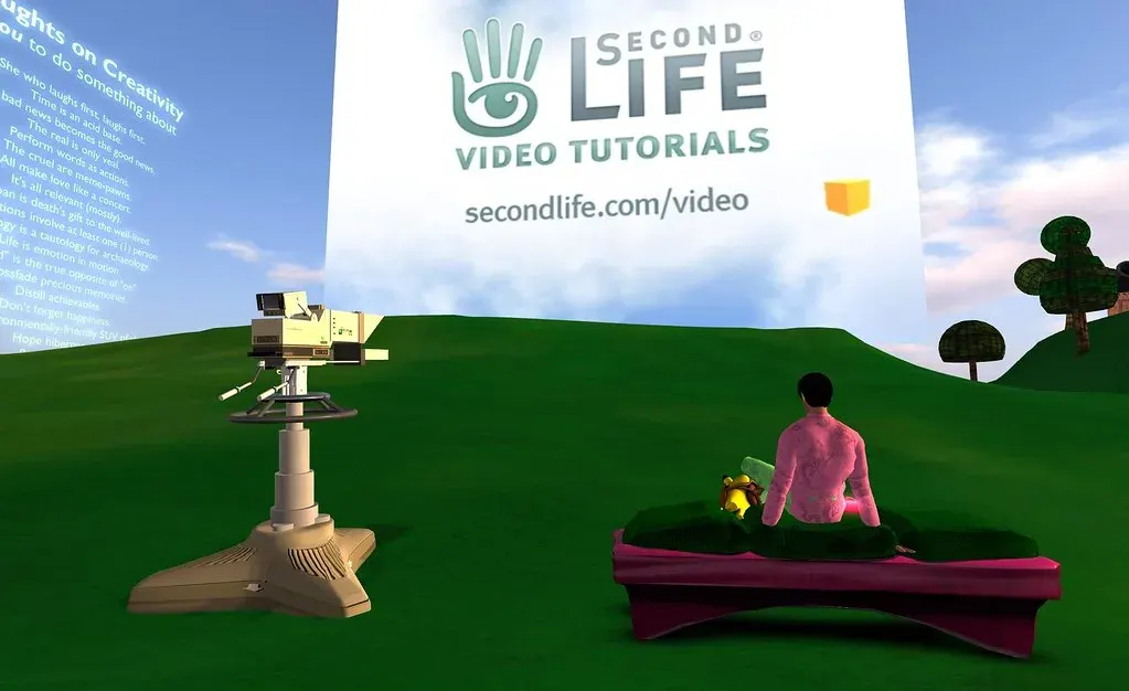 Creator recording a screen-capture video tutorial