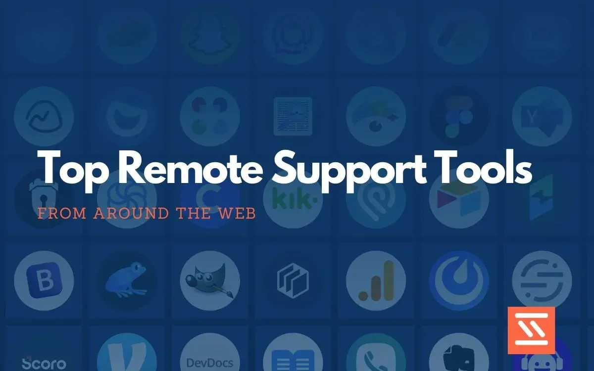 Technician providing remote support to a user