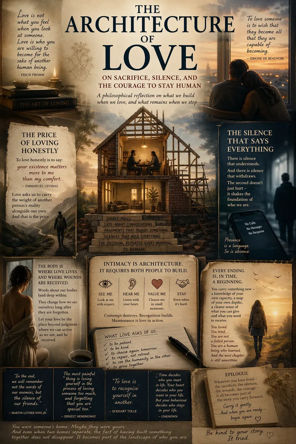 The Architecture of Love: On Sacrifice, Silence, and the Courage to Stay Human – illustration 1
