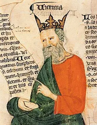 Portrait of the philosopher Avicenna (Ibn Sina)